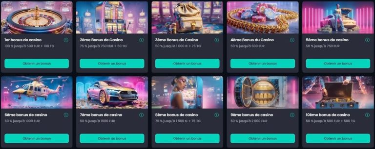 Likesbet Casino bonus bienvenue