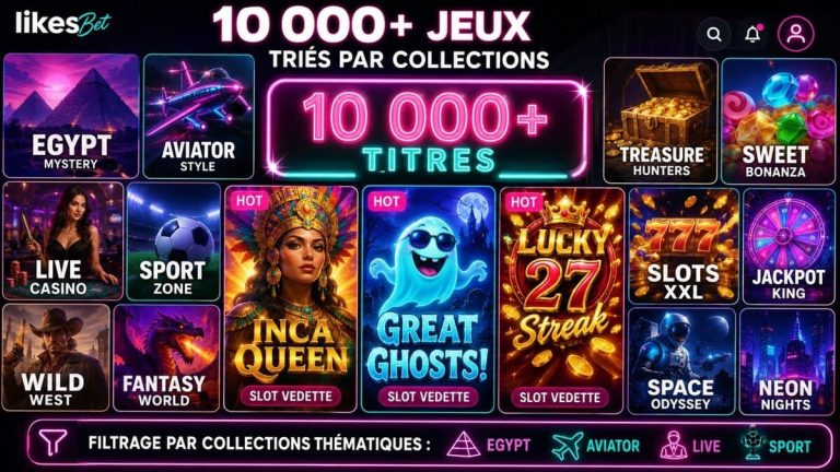 Likesbet Casino jeux