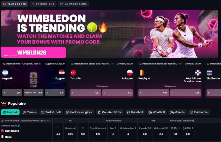 Likesbet Casino paris sportifs